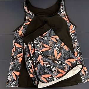 New XL Swim Tank & Short Tankini Set